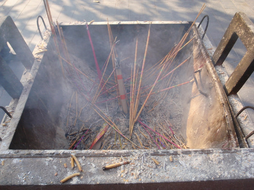 Incense.